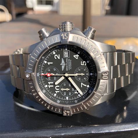 Breitling titanium watches